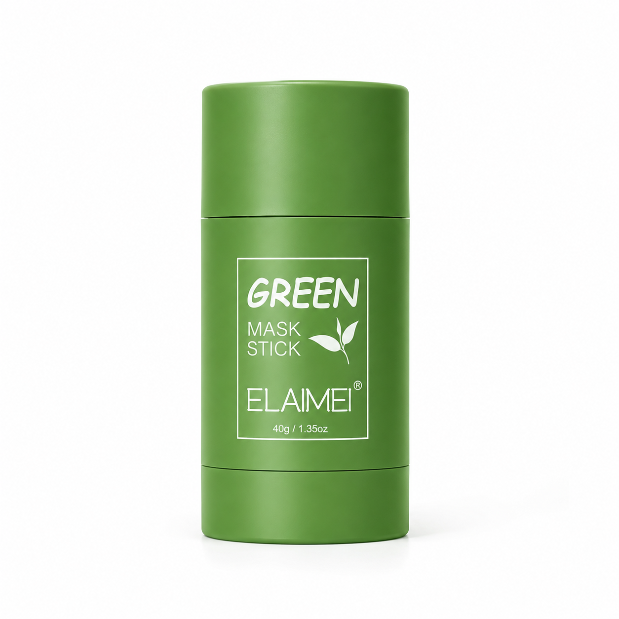 Green Tea Solid Cleansing Mask Acne Blemish Treatment Cream Blackhead Removal Natural Plant Formula Mild Skincare Solution